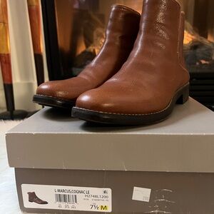Franco Sarto brown leather boots size 7,5